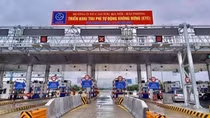 Lùi thu phí tự động trên cao tốc Hà Nội-Hải Phòng thêm một tháng