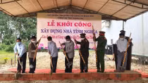 Công an Quảng Trị xây nhà tình nghĩa tặng gia đình liệt sĩ Công an nhân dân