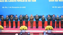 Trao Huân chương của Cộng hòa Cuba tặng các cán bộ Quân đội Việt Nam