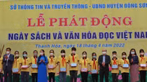Gần 1.000 giáo viên, học sinh dự lễ Ngày Sách và Văn hóa đọc Việt Nam