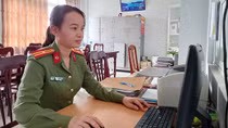 Chuyện nghề của nữ cán bộ tham mưu có chồng là trinh sát hình sự