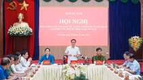 Phó Thủ tướng Vũ Đức Đam kiểm tra việc thực hiện Đề án 06 ở Hà Nam