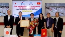 Chủ tịch JICA tặng bằng khen Bệnh viện Trung ương Huế
