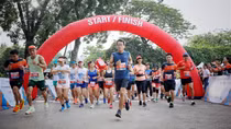 200 nhà báo chạy marathon nhân ngày Báo chí Cách mạng Việt Nam