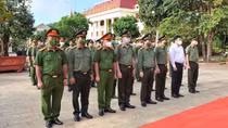 Thứ trưởng Lê Văn Tuyến thăm, làm việc tại Công an Đắk Nông