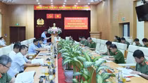 Thông qua dự thảo báo cáo kết quả kiểm tra của Đoàn kiểm tra số 8 tại Đảng ủy Công an Trung ương