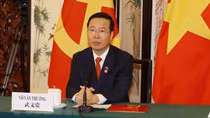 Đồng chí Võ Văn Thưởng hội đàm trực tuyến với Bí thư Ban Bí thư Trung Quốc