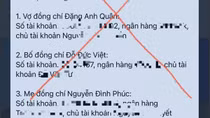 Không có chuyện gia đình 3 Cảnh sát hy sinh kêu gọi quyên góp tiền phúng viếng