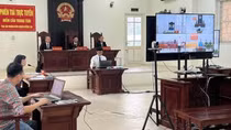 Bị cáo đầu tiên lĩnh án trong phiên toà xét xử trực tuyến ở Hà Nội