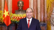 Chủ tịch nước Nguyễn Xuân Phúc chúc Tết Nhâm Dần 2022