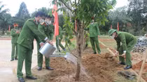 Trại giam Bình Điền ra quân trồng hơn 16 nghìn cây xanh