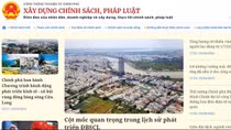 Cổng Thông tin điện tử Chính phủ ra mắt chuyên trang "XÂY DỰNG CHÍNH SÁCH, PHÁP LUẬT"