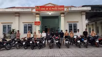 Ngăn chặn hai nhóm đua xe ở khu vực bờ kênh thủy lợi