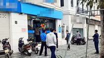 Điều tra vụ đối tượng xông vào ngân hàng cướp tiền