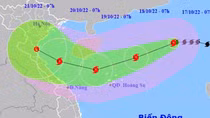 Bão Nesat có thể đạt cường độ cực đại cấp 12-13 trong hôm nay