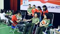 Công an Lạng Sơn tổ chức ngày hội hiến máu tình nguyện