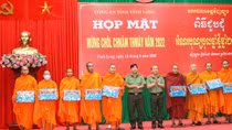 Họp mặt các sư sãi, người có uy tín tiêu biểu nhân dịp Tết Chôl Chnăm Thmây