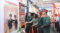 Gian trưng bày báo chí CAND hấp dẫn công chúng