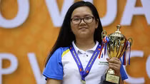 Nữ kỳ thủ TP HCM giành điểm gần tuyệt đối tại giải đồng đội quốc gia 2022
