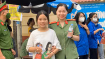 Tuổi trẻ Công an Nghệ An đồng hành cùng các thí sinh mùa thi