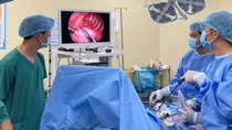 Cứu sống bệnh nhân bị vỡ kén khí màng phổi