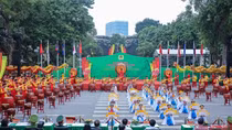 Hồ Gươm rộn ràng không khí Nhạc hội Cảnh sát các nước ASEAN+ 2022