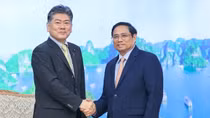 Bộ trưởng Tư pháp Nhật Bản đánh giá cao đường lối "độc lập, tự chủ" của Việt Nam