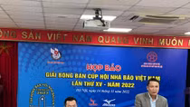 Họp báo “Giải bóng bàn Cúp Hội Nhà báo Việt Nam lần thứ XV - năm 2022”