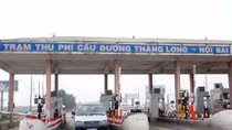 Trạm BOT Bắc Thăng Long - Nội Bài tăng thời gian thu phí hoàn vốn
