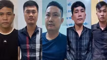 Bắt quả tang 5 đối tượng cho vay lãi nặng