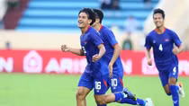 U23 Campuchia bất ngờ "phát lộ" sức mạnh tại bảng B