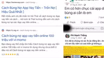 Hội nhóm “dạy” cách bùng tiền khi vay qua app trực tuyến sẽ bị xử phạt như thế nào?