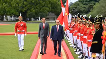 Tổng thống Indonesia chủ trì lễ đón cấp Nhà nước Chủ tịch nước Nguyễn Xuân Phúc