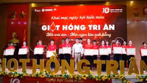 Khai mạc ngày hội hiến máu “Giọt hồng tri ân” lần thứ XII