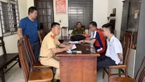 Đối tượng truy nã nguy hiểm lẩn trốn trên sông Hồng đã sa lưới