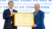 GS.TS Võ Tòng Xuân được Chính phủ Nhật Bản tặng Huân chương Mặt trời mọc