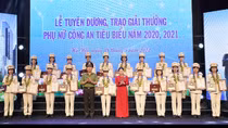 Bộ Công an tuyên dương phụ nữ Công an tiêu biểu