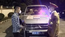 Phát hiện ô tô mang biển kiểm soát Bộ Công an giả mạo