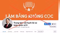 Đề nghị người mua bằng lái xe giả qua mạng xã hội chủ động trình báo