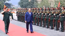 Chủ tịch nước Nguyễn Xuân Phúc thăm và làm việc với Quân khu 1