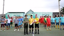 Giao lưu bóng đá nhân Kỷ niệm 97 năm ngày Báo chí Cách mạng Việt Nam