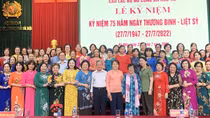 Câu lạc bộ Nữ Công an hưu trí Bộ Công an với nhiều hoạt động tri ân các thương binh, liệt sĩ