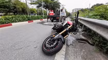 Mô tô phân khối lớn va chạm xe ga, một người tử vong tại chỗ