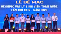 Bế mạc Olympic Vật lý sinh viên toàn quốc năm 2022