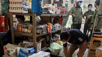Thuốc lá ngoại ngụy trang trong các bao chứa vỏ trấu