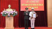 Công bố Quyết định nhân sự Phó Chánh Văn phòng Bộ Công an