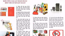 Hà Nội đánh giá lại điều kiện, tiêu chuẩn, khả năng PCCC các cơ sở kinh doanh