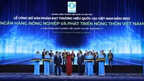 Agribank tự hào là Thương hiệu Quốc gia Việt Nam năm 2022