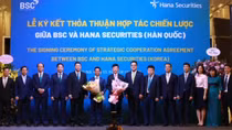BSC và HSC (Hàn Quốc) ký kết thỏa thuận hợp tác chiến lược