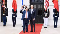 Thủ tướng Phạm Minh Chính dự chiêu đãi của Tổng thống Hoa Kỳ Joe Biden